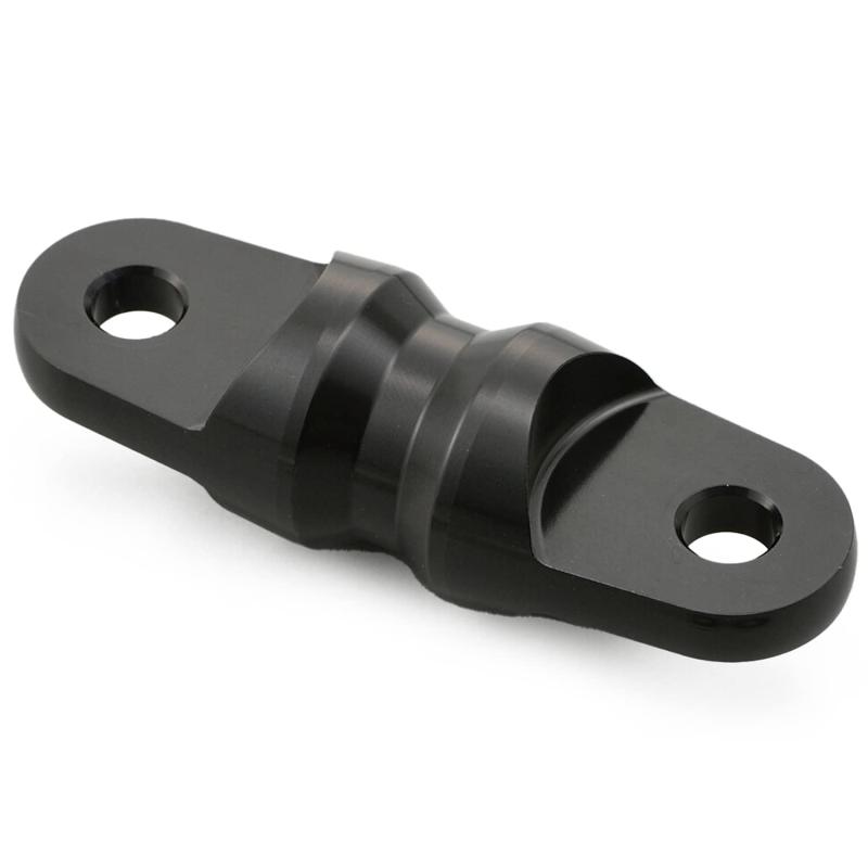 Rakuten - デイトナ(Daytona) アルミビレット バイク用 クランプバー アクセサリークロスバー用アダプターバー 50mm 1個入り ブラック 99474