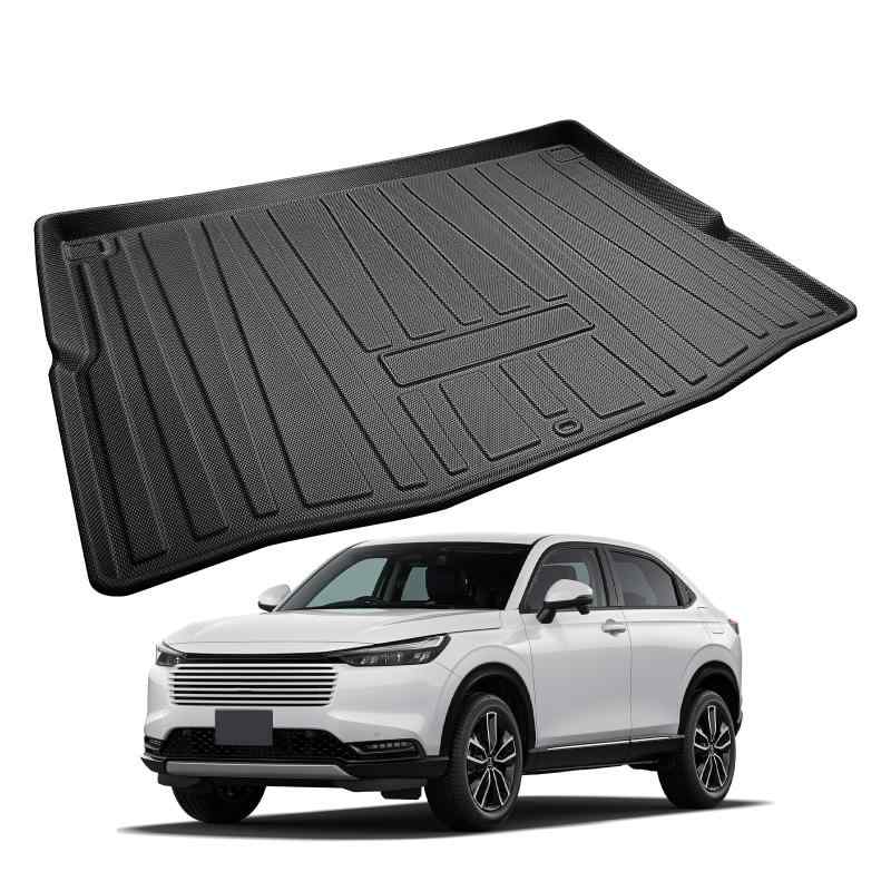 樂天商城 - SKTU ラゲッジマット 【ホンダ 新型ヴェゼル 2代目 RV系/HR-V e:HEV専用】トランクマット 一体型 防水シート 荷室マット 3D 立体構造 TPE素材 防キズ 防水 防汚 滑り止め 柔軟性 簡単取付 ホンダ ヴ
