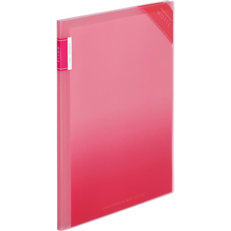 Rakuten - コクヨ ファイル クリヤーホルダーブック MOTTE A4 6P ピンク フ-LM5710P-6