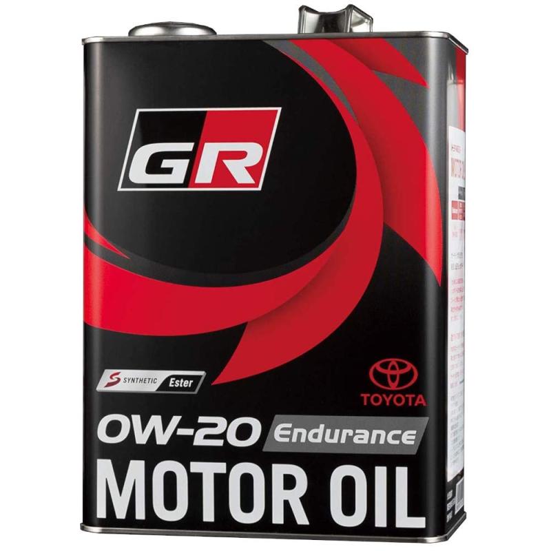 TOYOTA GAZOO Racing トヨタ純正 GR MOTOR OIL Endurance 0W-20 4L エンジンオイル...