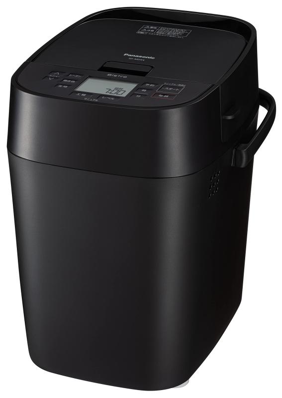 パナソニック(Panasonic) ホームベーカリー パン焼き器 餅つき機 ビストロ 1斤 43メニュー 低糖質パン 生食パン レシピブック付き ブラック SD-MDX4-Kの商品画像
