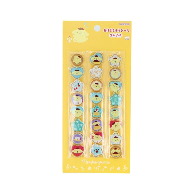 サンスター文具(Sun-Star Stationery) ポムポムプリン サンリオキャラクターズ グッズ シール おはじき風 S8816158