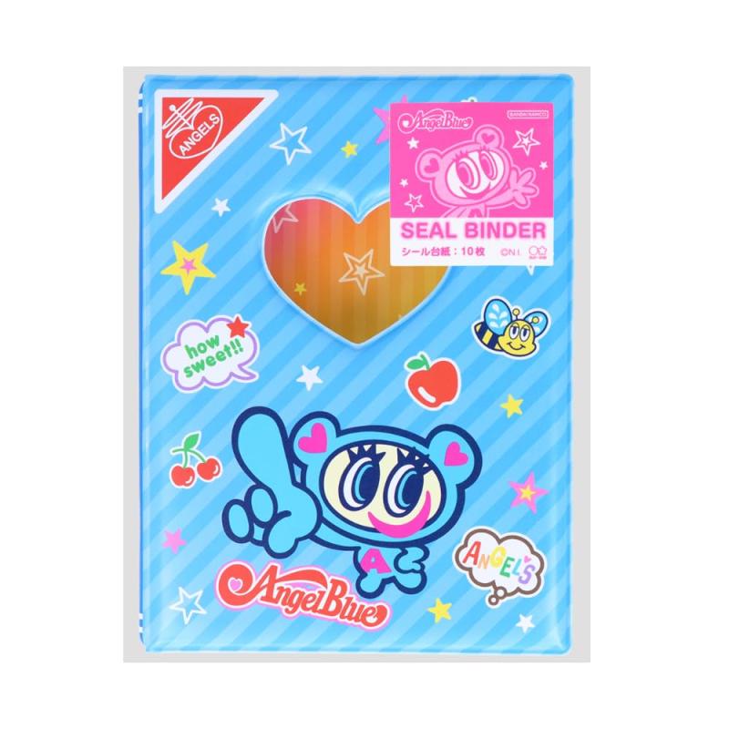 乐天商城 - サンスター文具 ナルミヤキャラクター シール手帳 エンジェルブルー S8543984