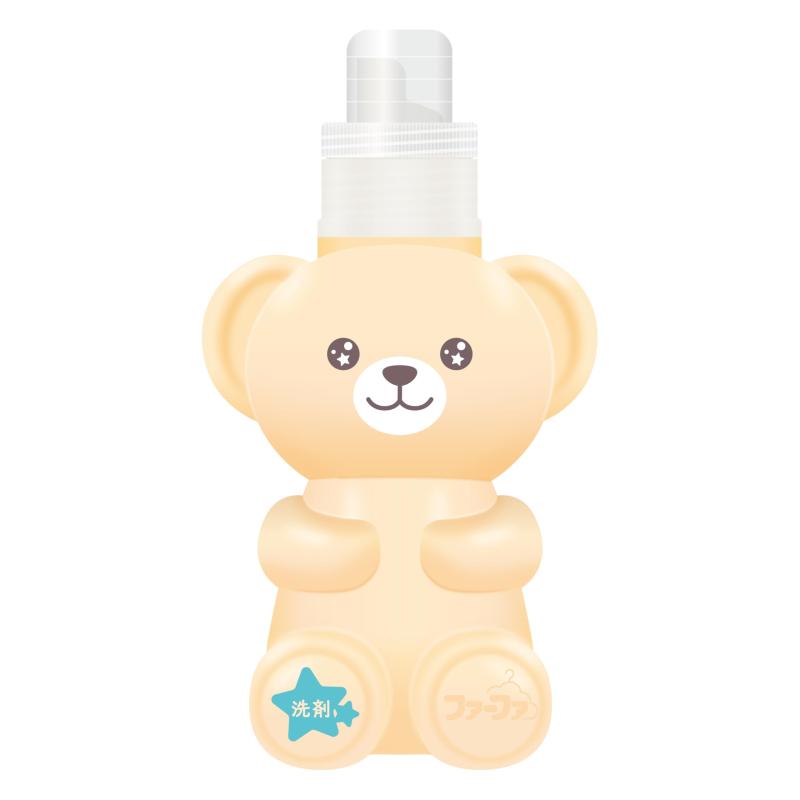 ファーファ ストーリー ドリーミー 洗濯洗剤 本体(クマ型) 400g アロマティックフラワーの香り