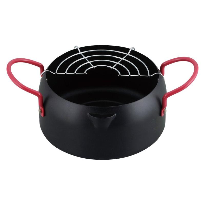 和平フレイズ 小さい 天ぷら鍋 16cm IH対応 ガス お弁当 一人暮らし 揚げ物 鍋 揚げ鍋 天麩羅 かちこれ..