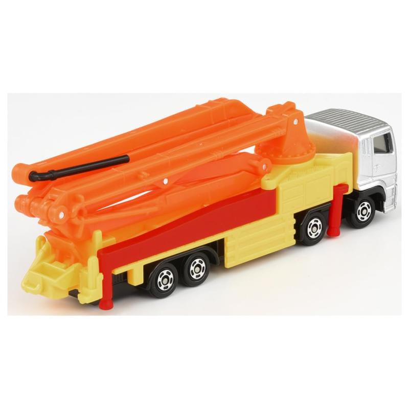 タカラトミー(TAKARA TOMY) トミカ ロングタイプトミカ No.127 三菱ふそう スーパーグレート コンクリートポンプ車 ミニカー おもちゃ 3歳以上