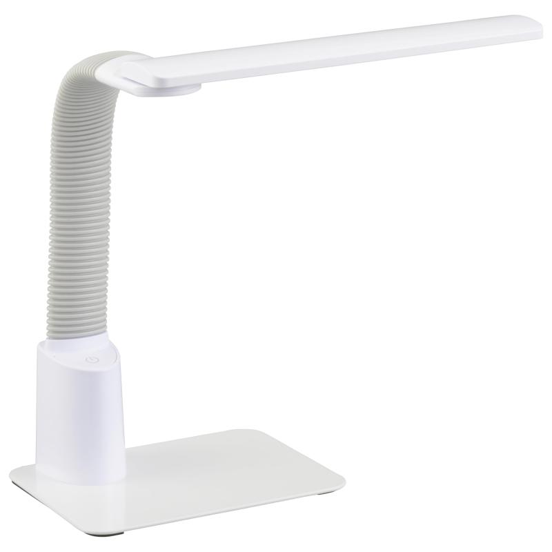 Rakuten - オーム(OHM) LEDデスクライト 昼光色 3段階調光 JIS規格A形 550ルーメン ホワイト DS-LS20BC-WD 06-3847 オーム電機