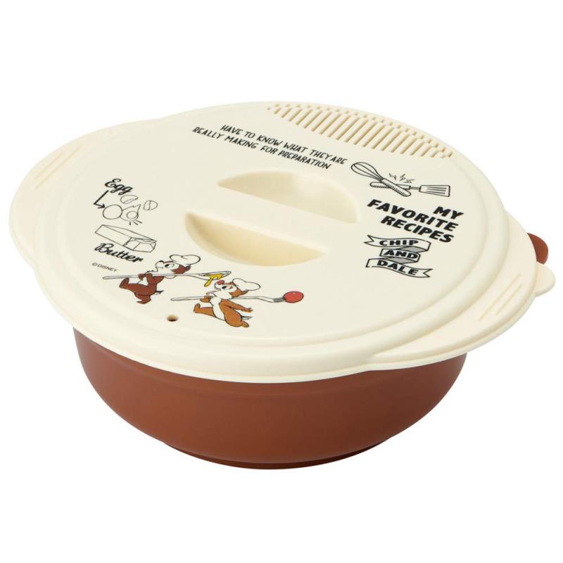 Rakuten - スケーター(Skater) 電子レンジ調理用品 即席 ラーメンメーカー 湯切り口付 チップ&デール クッキング ディズニー 1.2L 日本製 UDR1N