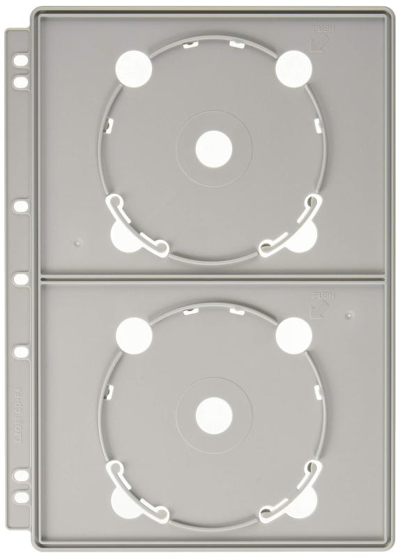 Rakuten - ライオン事務器 収納ケース CD/DVDポケット A4 CD-P4 1枚入