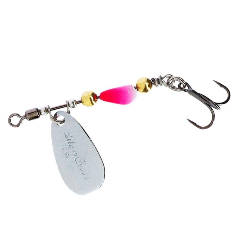 ダイワ(DAIWA) トラウト シルバークリーク スピナー 4.0g 白桃 ルアースピナーは「投げて巻く」、これだけでとにかく釣れる。シンプルであるがゆえに、ルアーの基本性能は誤魔化しがきかず大切になる。シルバークリークスピナーはこの基本性...