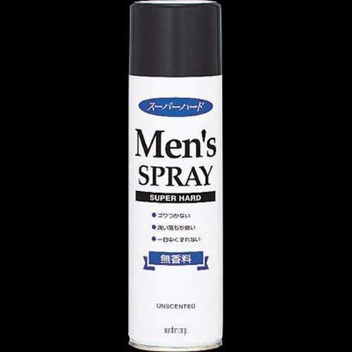 【まとめ買い】マンダム メンズヘアスプレースーパーハード 無香性 275g ×2セット