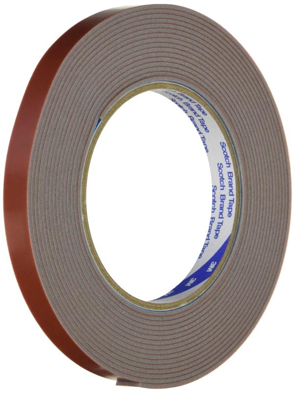 3M 自動車用両面アクリルテープ 1.6厚x12mm幅 5m(1巻) 白 7116 12 AAD