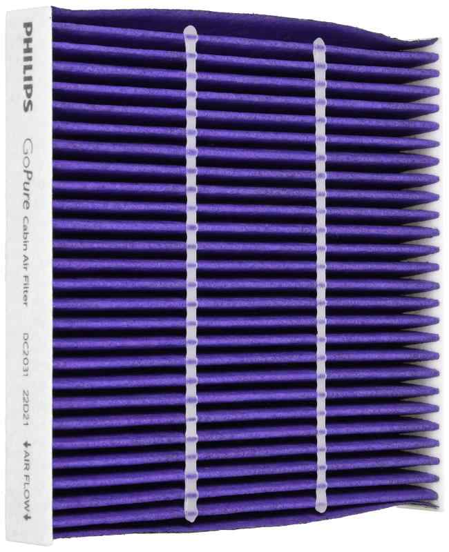 Philips(フィリップス) プレミアム エアコンフィルター 活性炭入り4層フィルター PM2.5対応 脱臭 抗菌・防カビ 花粉 抗ウィルス 交換用 1個入 [ホンダ車用] DC203X1