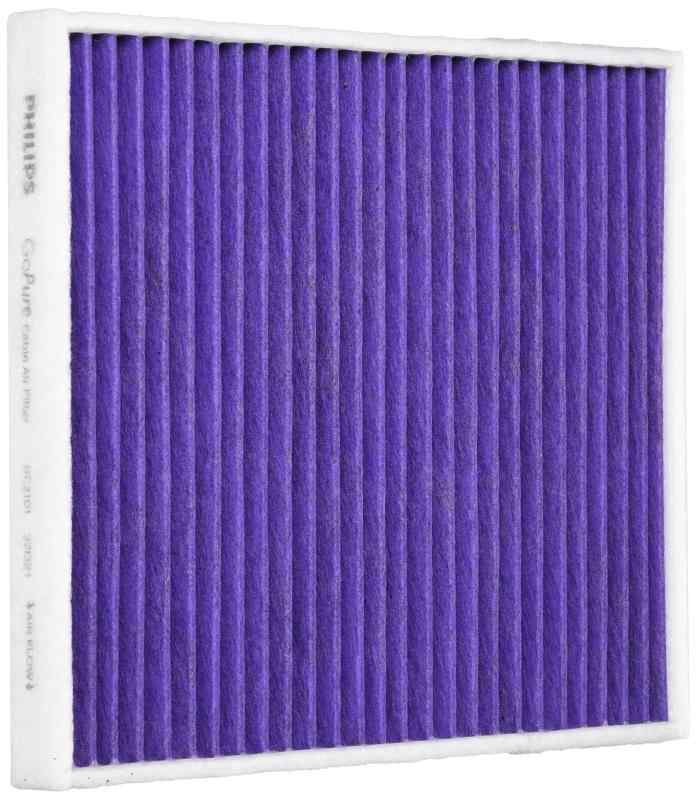 Philips(フィリップス) プレミアム エアコンフィルター 活性炭入り4層フィルター PM2.5対応 脱臭 抗菌・防カビ 花粉 抗ウィルス 交換用 1個入 [スズキ/ニッサン/マツダ/三菱車用] DC210X1