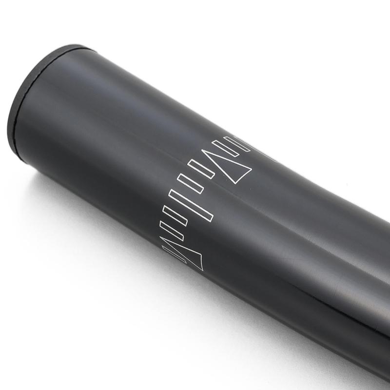 デイトナ(Daytona) 削り出し セパレートハンドル用 アングルバー2本セット ハンドル径 φ22.2mm ブラック 69466