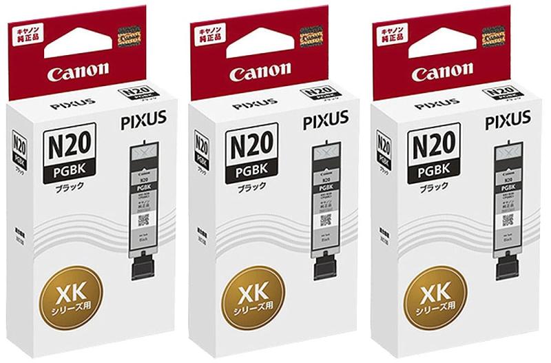 樂天商城 - キヤノン キヤノン 5107C001 インクタンク XKI-N20PGBK ブラック 3本セット