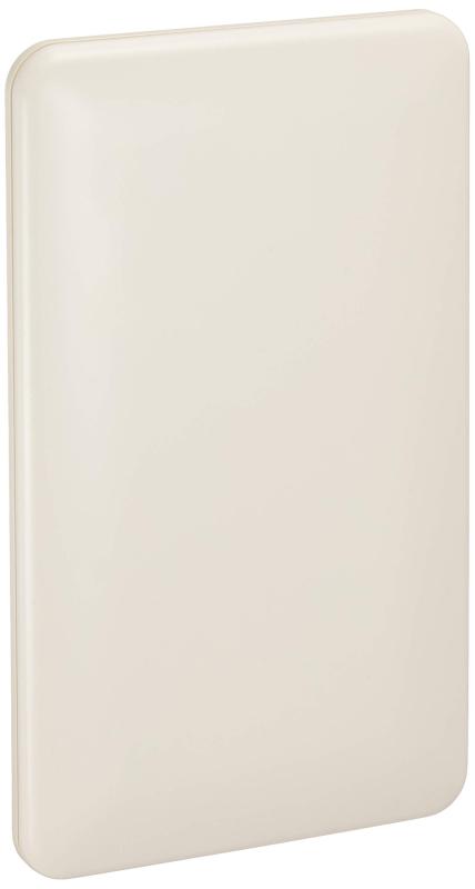パナソニック(Panasonic) モダンカバープレート 取付枠付 ミルキーホワイト /P WN6091WP