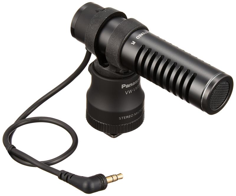 パナソニック (Panasonic)(Panasonic) VW-VMS10-K ステレオマイク ウインドジャマー ポーチ付