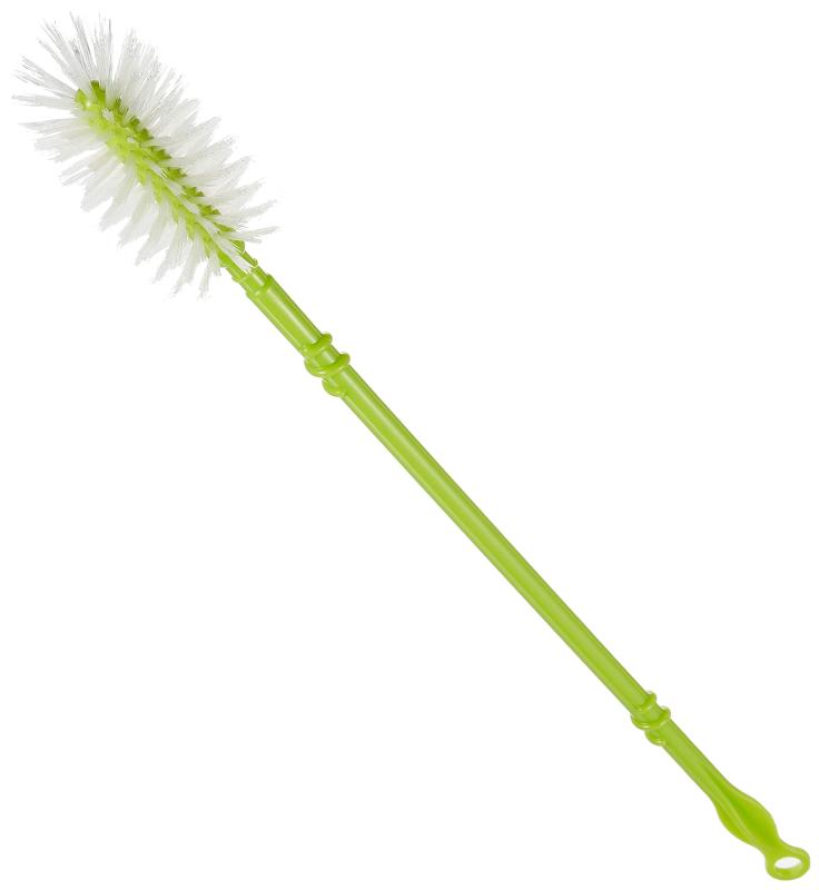 アズマ コップ洗い 水筒・ボトル用ブラシ 全長36.5cm 360度植毛 細いそそぎ口洗いもOK KT676 グリーンサイズ:約4.5×36.5×4.5cm本体重量:約20g素材:ブラシ/ポリエステル，柄/ポリプロピレン原産国:日本耐熱温度:約70℃ 360°植毛で角もしっかり洗える
