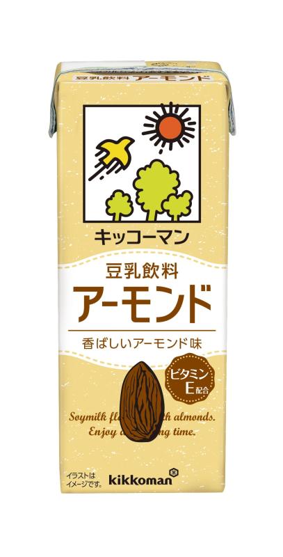 キッコーマン 豆乳飲料 アーモンド 200ml ×18本