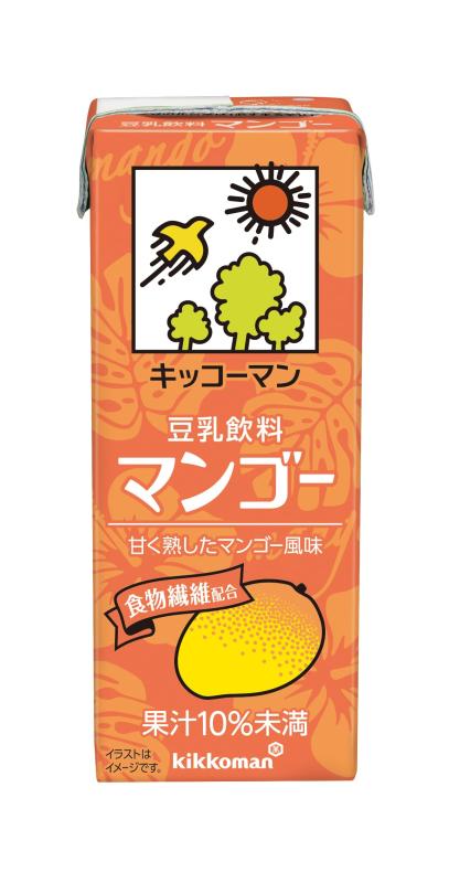 キッコーマン 豆乳飲料 マンゴー 200ml ×18本