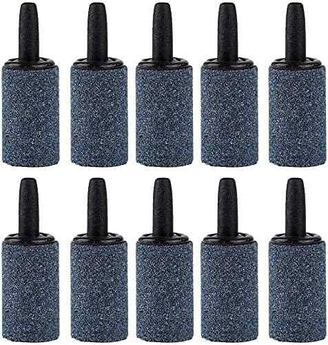 ZOYUBS エアーストーン セット 円筒形エアストーン 15*25mm 水槽酸素石 空気石 酸素を出す石 エアスト..