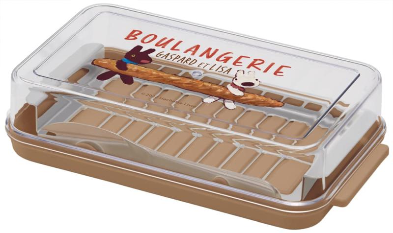 スケーター (skater) ステンレスカッター式 バターケース 深型 200g用 リサとガスパール 専用バターナ..