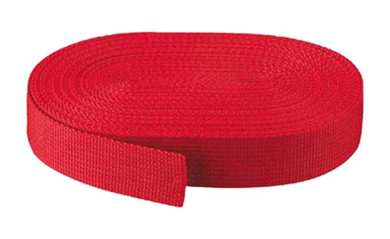 TRUSCO(トラスコ) PPベルト 30mm×10m 赤 PPB-3010-R