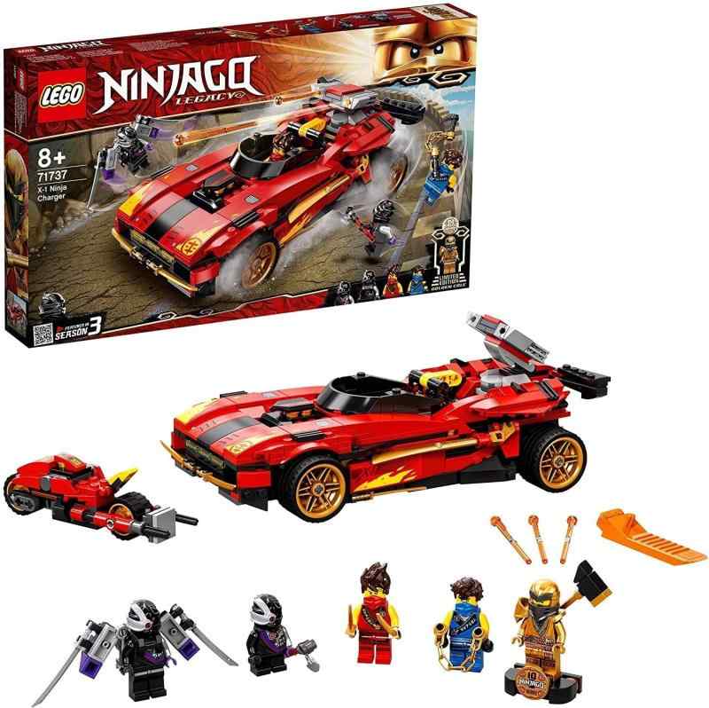 レゴ(LEGO) ニンジャゴー X-1 ニンジャ・チャージャー 71737 おもちゃ ブロック プレゼント 忍者 にんじゃ 乗り物 のりもの 男の子 8歳以上