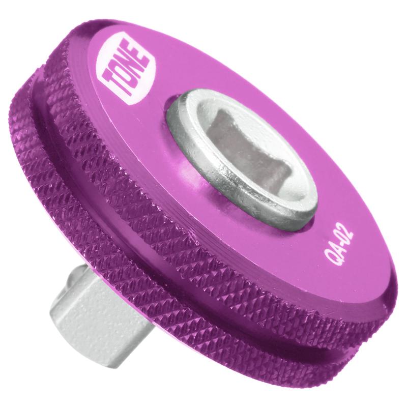 トネ(TONE) クイックアダプター L-QA-02P 差込角6.35mm(1/4") ピンク