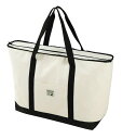 キャプテンスタッグ(CAPTAIN STAG) 保冷バッグ クーラーバッグ トート型 容量約37L Lサイズ ホワイト CSシャルマン UE-585(4)