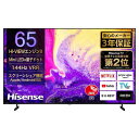ハイセンス 65V型 4K Mini LED 量子ドット 倍速パネル ネット動画対応 スマート ダブル録画 チューナー内蔵 Alexa対応 ゲームモード AirPlay2 液晶 テレビ 65E7N PRO 2024年モデ(2)
