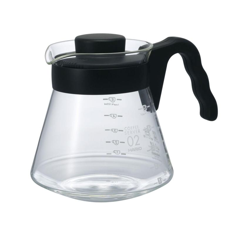 HARIO(ハリオ) V60 コーヒーサーバー 実用容量 700ml ブラック 日本製 VCS-02B