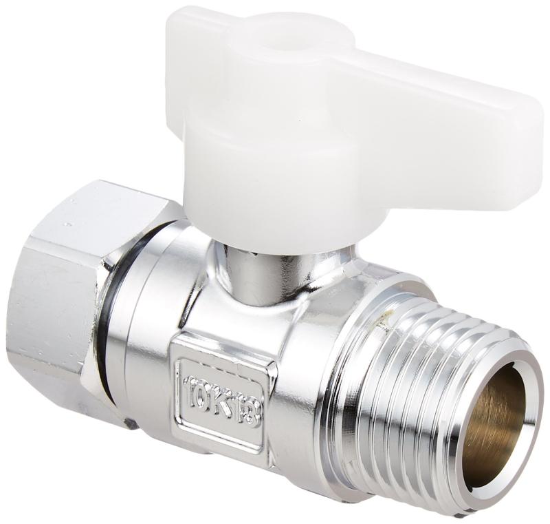 カクダイ(KAKUDAI) ボールバルブ 13 片ナットつき 6501