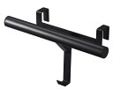 山崎実業(Yamazaki) 下駄箱扉ランドセル&リュックハンガー ブラック 約W26.5XD9.5XH16cm タワー 扉に差し込むだけ 簡単設置 5239