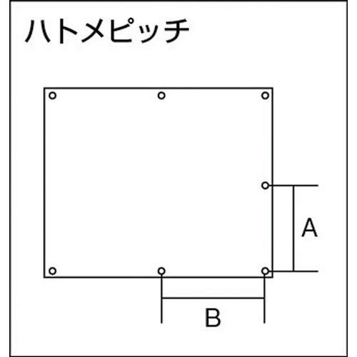 トラスコ中山(TRUSCO) スパッタシートベーシック両面 6号 1920×2920mm TSP-6BW