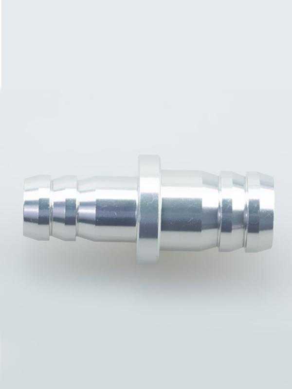 キジマ(Kijima) バイクパーツ ホース変換ジョイント 10mm→8mm アルミ製アルマイト仕上げ シルバー 105-16614