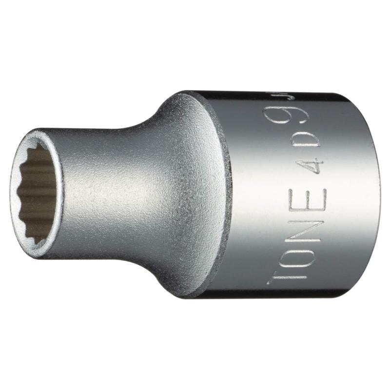 樂天商城 - トネ(TONE) ソケット(12角) HP4D-09 差込角12.7mm(1/2") 二面幅9mm