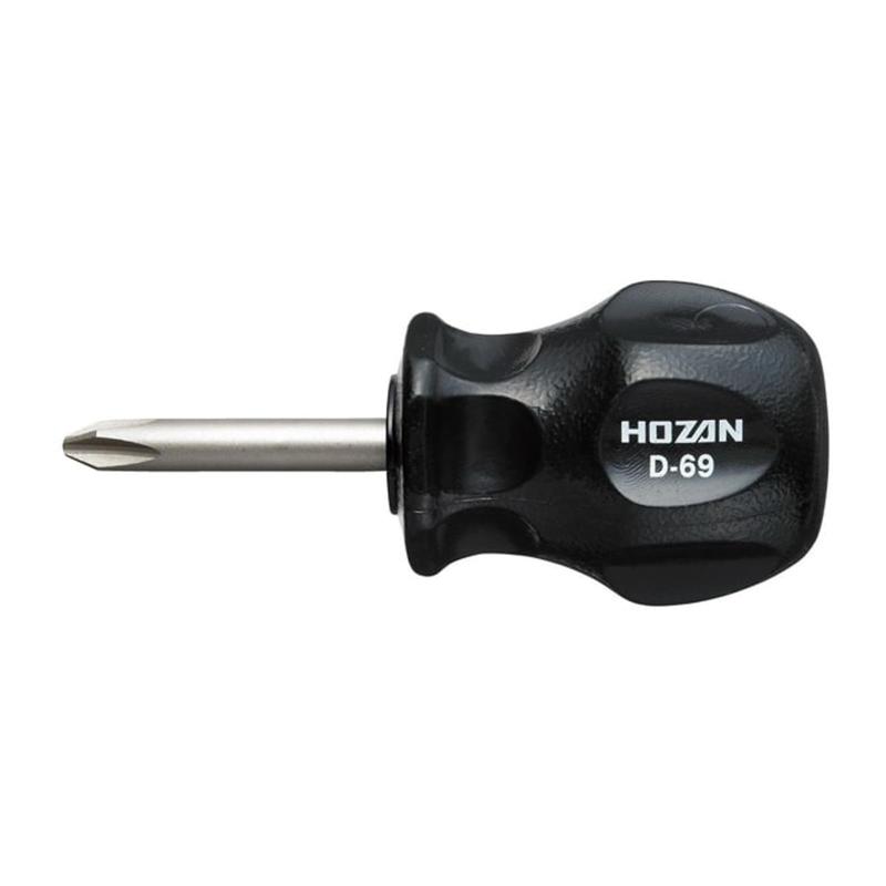 乐天商城 - ホーザン(HOZAN) スタビードライバー 奥まった狭いところでも使いやすい 全長83mm 先端サイズ+No.2 D-69