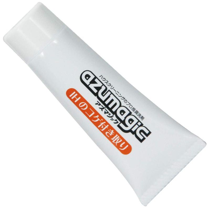 アズマ工業 アズマジック IH用磨き剤 CH854正味量:30g本体重量:約346g研磨材(35%)・アルミナ系鉱物・界面活性剤(8.5%脂肪酸カリウム)・アルカリ剤・金属封鎖剤 液性:弱アルカリ性原産国:日本落ちにくいいろいろな汚れをスッ...