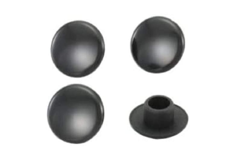 キタコ(KITACO) キャップボルトカバー(ABS/M6用) 汎用 4個入 ブラック 0900-000-80106(2)