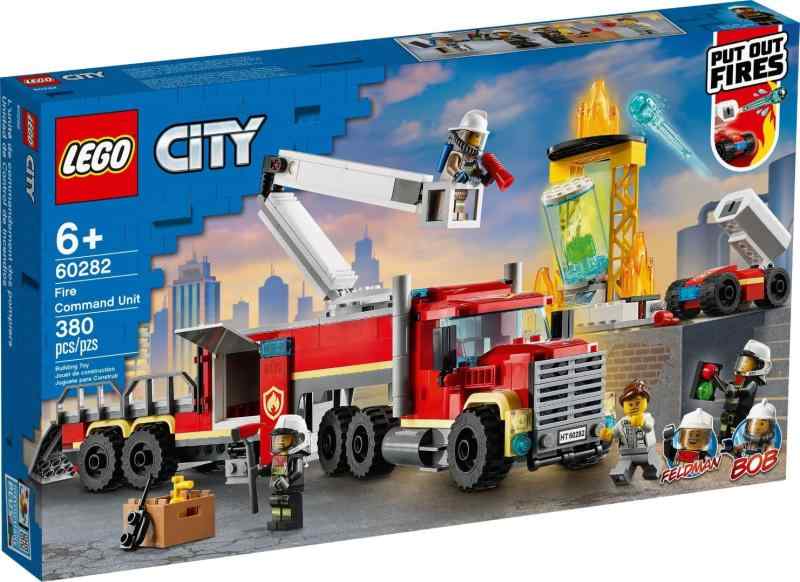 乐天商城 - レゴ(LEGO) シティ 消防指令基地 60282 おもちゃ ブロック プレゼント 消防 しょうぼう レスキュー 男の子 女の子 6歳以上