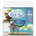 (まとめ買い)ユニ・チャーム マナーウェア ねこ用 Mサイズ 36枚 ペット用品 【×3】