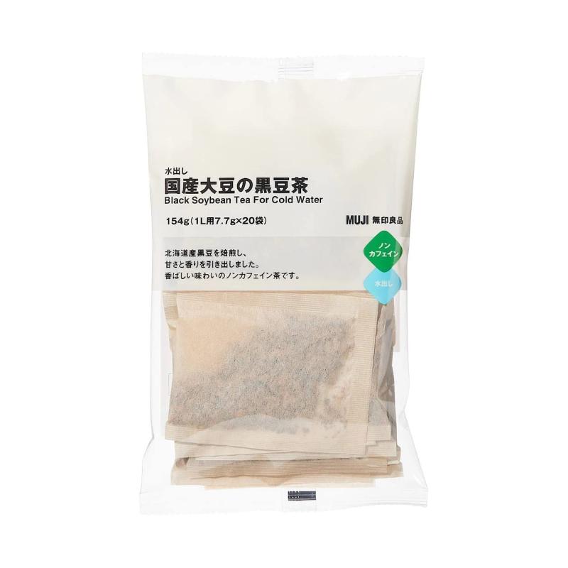 無印良品 水出し国産大豆の黒豆茶 154g (1L用7.7g×20袋) 82218749のサムネイル