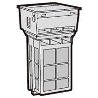 シャープ[SHARP]　オプション・消耗品　【2103370422】　洗濯機用　乾燥フィルター(210 337 0422)