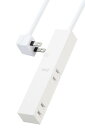 エレコム 電源タップ 見せるインテリア roo't(ルオット) 4個口 2.5m ホワイト AVT-D3-2425WH(2)