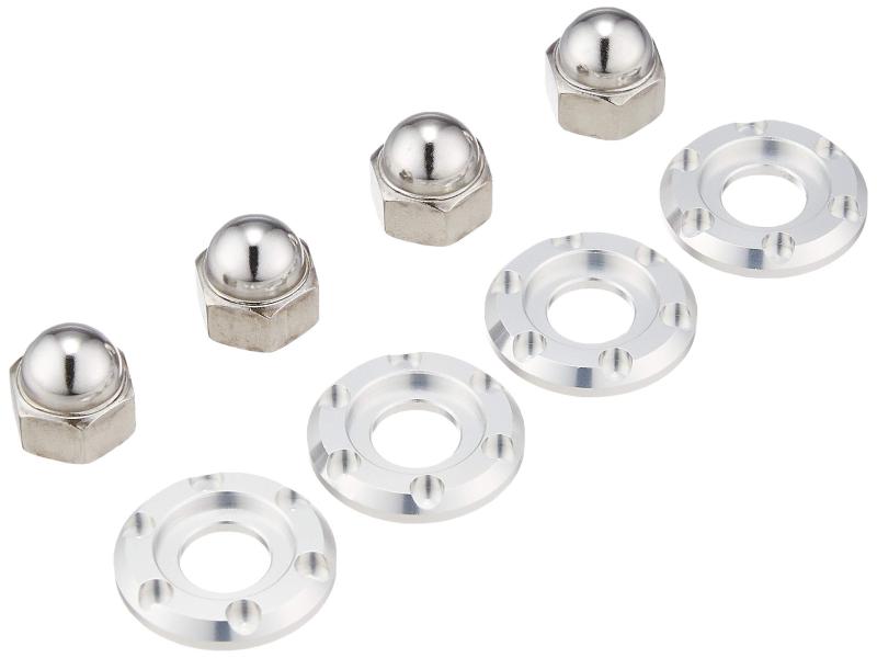 キタコ (KITACO) リアショックマウントシートセット (シルバー) モンキー125(JB02/JB03/JB05) 4個1セッ..