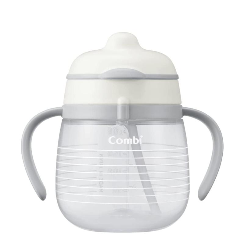 コンビ ラクマグ はじめてストロー 240 N ボーダー