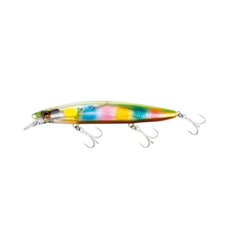 樂天商城 - シマノ(SHIMANO) 熱砂 ヒラメミノー 135F フラッシュブースト 007 FチャートCandy (キョウリン)