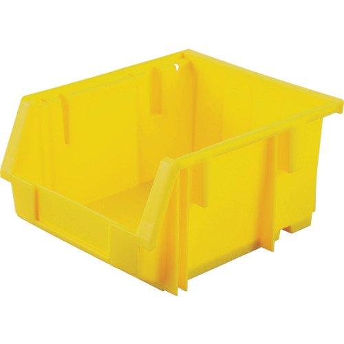 トラスコ中山(TRUSCO) VN型コンテナ 1.8L イエロー 外形寸法間口×奥行×高さ:140×200×130mm 工具・各種部品集中管理に コンテナを積み重ねて使用可能 40個 【ケース販売】 VN-2N-Y